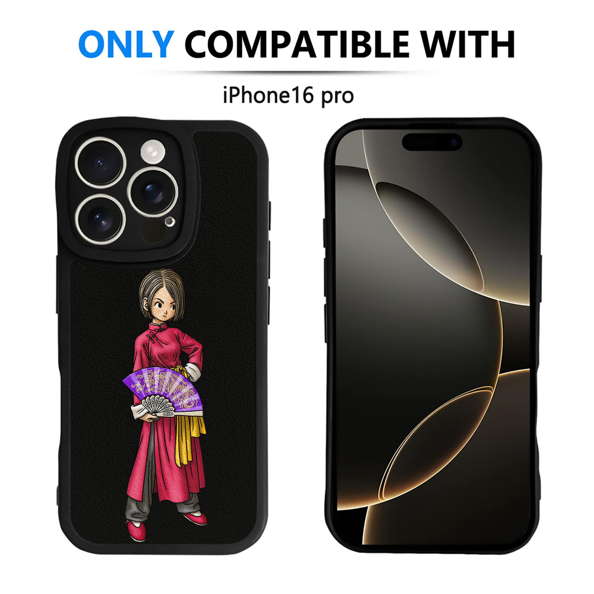 （画像用） ドラゴンクエスト Doragon Kuesuto Dragon Quest 【iPhone 16シリーズ対応】シリコンスマホケース（レザー調） 材質：シリコン